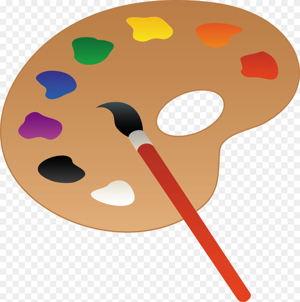 Art, Paint Container, Palette, Brush, Device Free Transparent Png