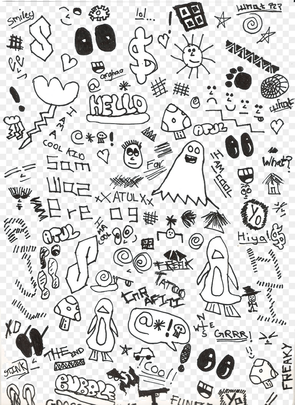 Art A Ajdiessi Kiddie Doodles, Doodle, Drawing, Person, Adult Png