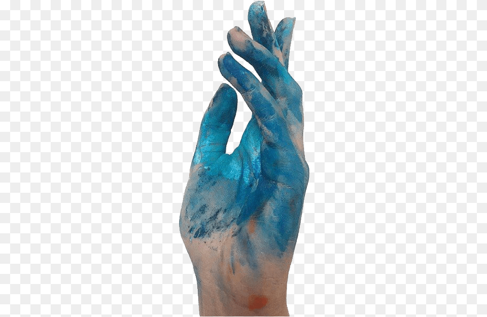 Art Aesthetic Tumblr Blue, Clothing, Glove, Person, Skin Png