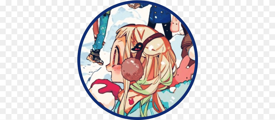 Art Anime Christmas Icon, Book, Comics, Publication, Baby Free Png Download