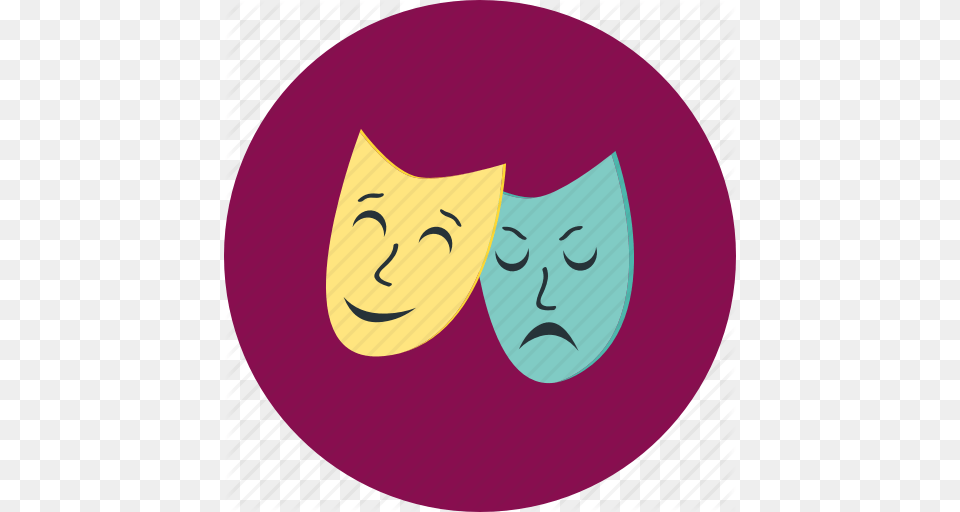Art Artist Comedy Drama Theatre Icon, Logo, Face, Head, Person Png Image