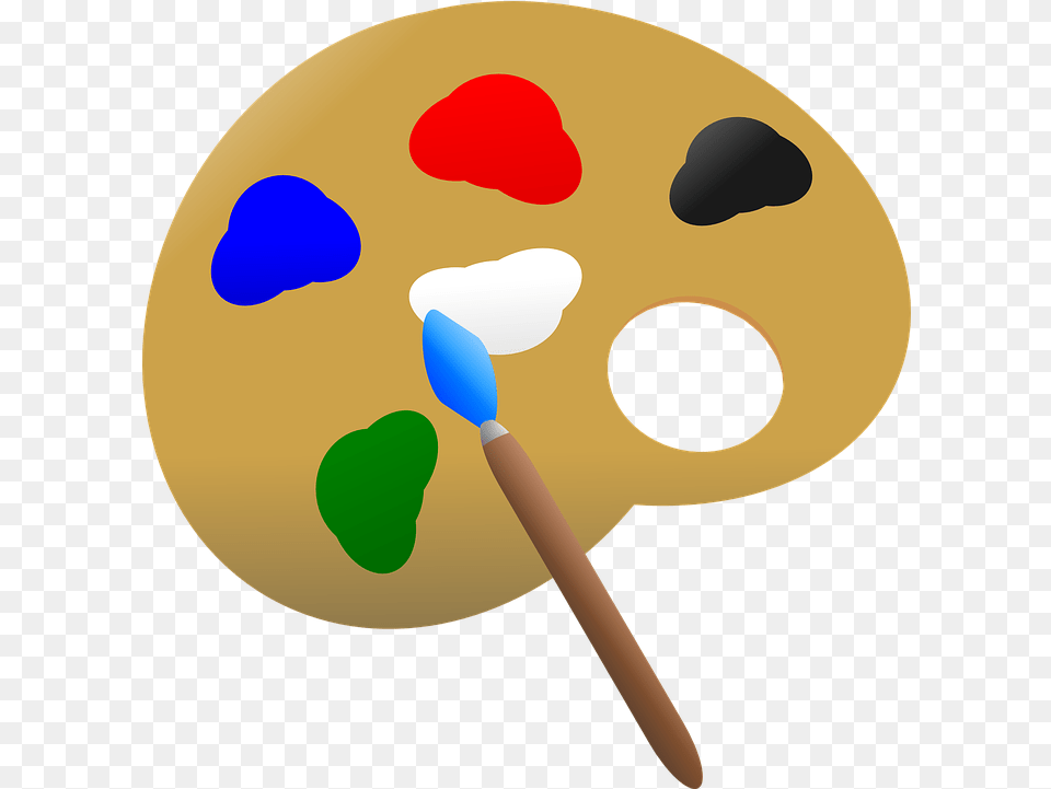Art Artist Paint Animated Picture Of Paint, Paint Container, Palette, Disk Free Png Download
