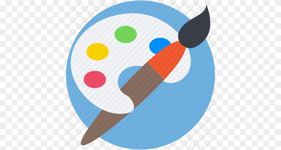Art Artist Paint Brush Paint Palette Painting Icon, Device, Tool, Paint Container, Disk Png Image