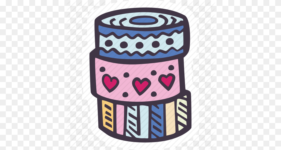 Art Arts And Crafts Craft Doodle Hobby Tapes Washi Icon, Jar Png Image