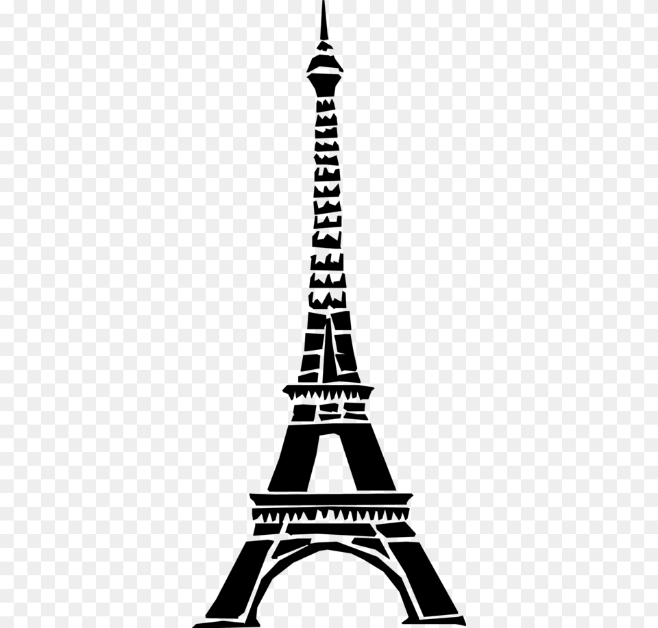 Art Black And White Paris France Eiffel Tower Black Eiffel Tower Drawing, Gray Free Transparent Png