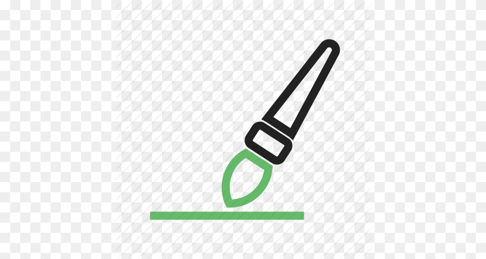 Art Brush Design Drawing Line Paint Stroke Icon, Electrical Device, Microphone, Light, Accessories Png