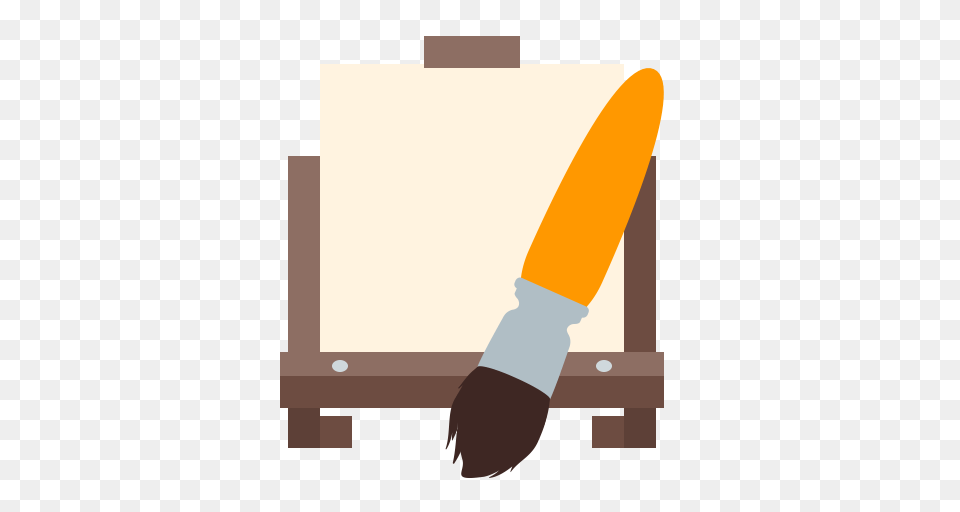 Art Brush Easel Paint Painting Icon, Device, Tool Free Png Download