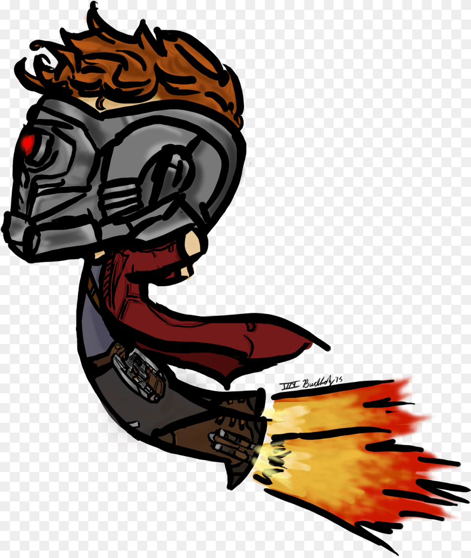 Art By Izzy Buchholz Star Lord Illustration, Publication, Book, Comics, Graphics Free Transparent Png