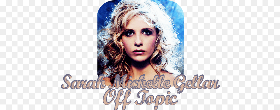 Art By Merveiile Sarah Michelle Gellar, Head, Portrait, Face, Photography Free Png