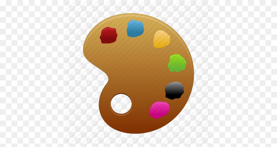 Art Color Design Draw Drawing Paint Palette Icon, Paint Container, Food, Sweets, Disk Free Transparent Png