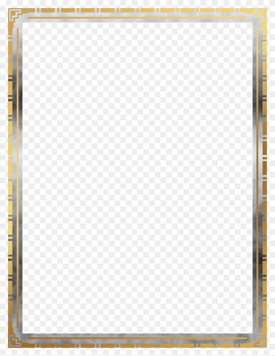 Art Deco Border 3 Clipart, Home Decor, Blackboard, Aluminium Free Transparent Png