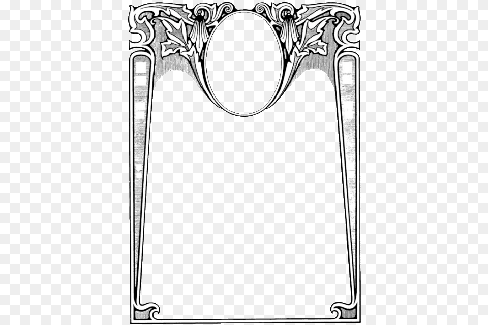 Art Deco Border Frames, Arch, Architecture Free Png