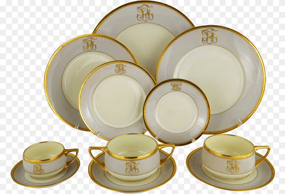 Art Deco Dinner Service Art Deco Dinner Plate, Cup, Porcelain, Pottery, Saucer Png