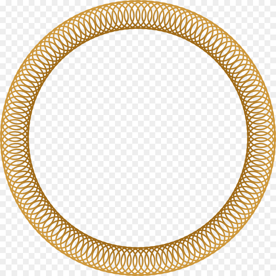 Art Deco Frame, Oval Free Png Download