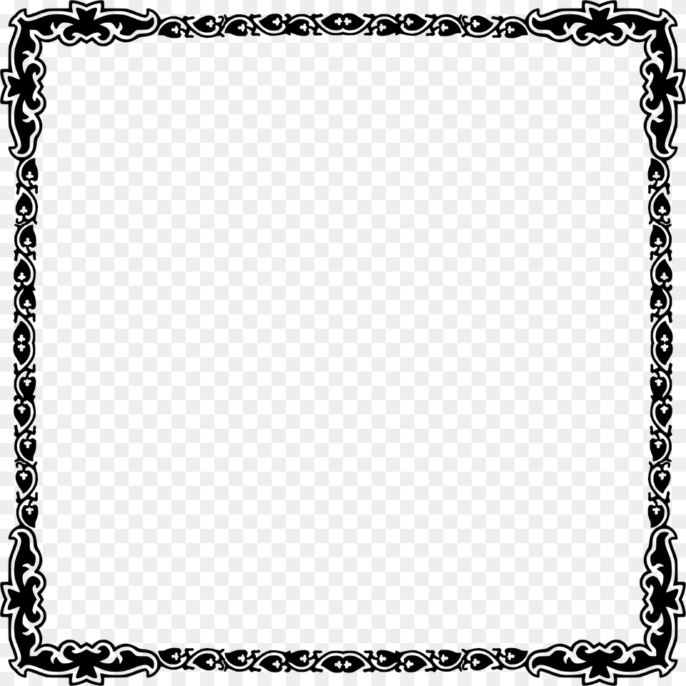 Art Deco Frame Icons, Gray Free Transparent Png