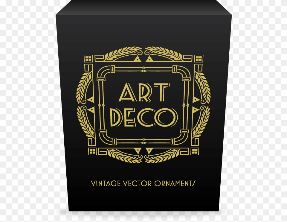 Art Deco Package, Text Free Png Download