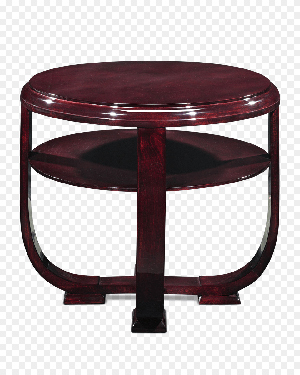 Art Deco Two Tier Coffee Table, Coffee Table, Furniture, Dining Table Free Png