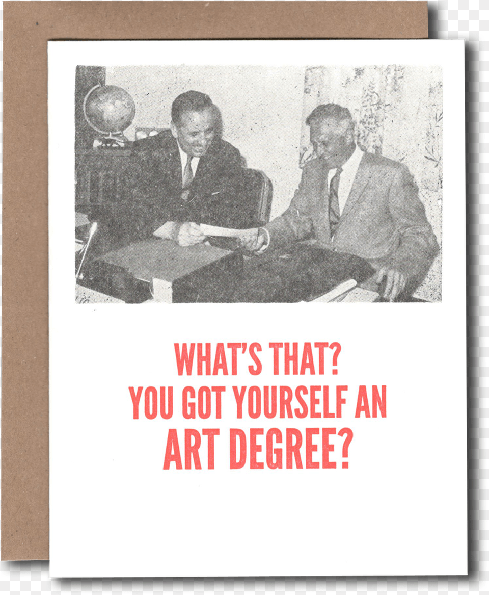 Art Degree Conversation, Man, Adult, Advertisement, Poster Png Image
