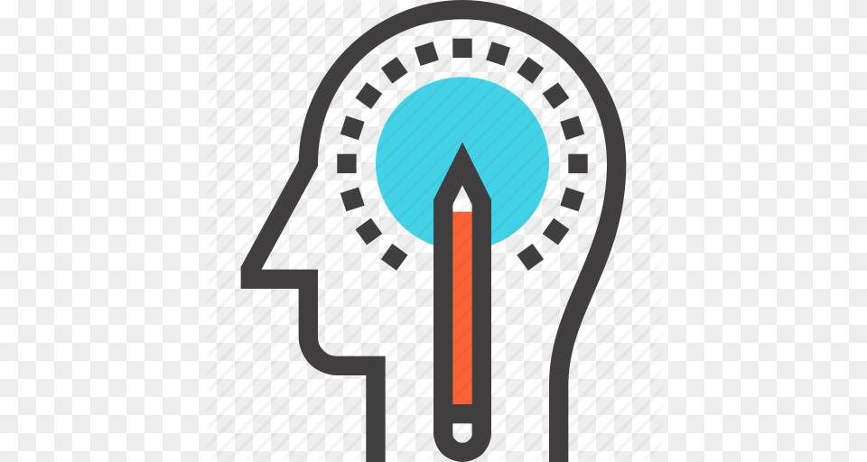 Art Design Head Human Imagination Mind Thinking Icon, Light Free Png Download