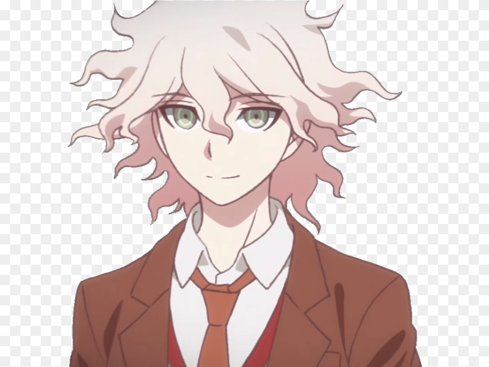 Art Dr2 Drae Dr3 Nagito Komaeda, Adult, Anime, Person, Man Free Png