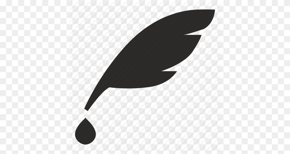 Art Draw Drop Feather Pen Wing Icon, Bottle, Ink Bottle Free Transparent Png