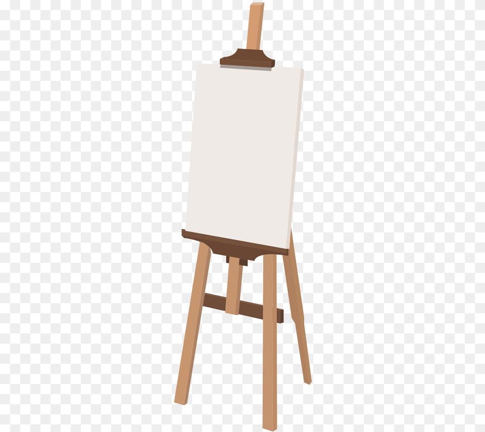 Art Easel Back Of Canvas Stand, White Board Free Transparent Png