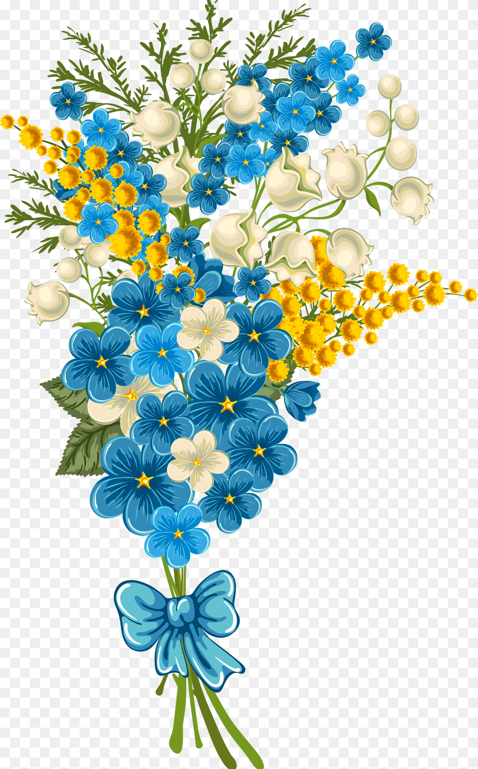 Art Flowers Pretty Flowers Flower Art Flower Canvas Vector Blue Flower Frame, Pattern, Floral Design, Graphics, Flower Arrangement Free Png