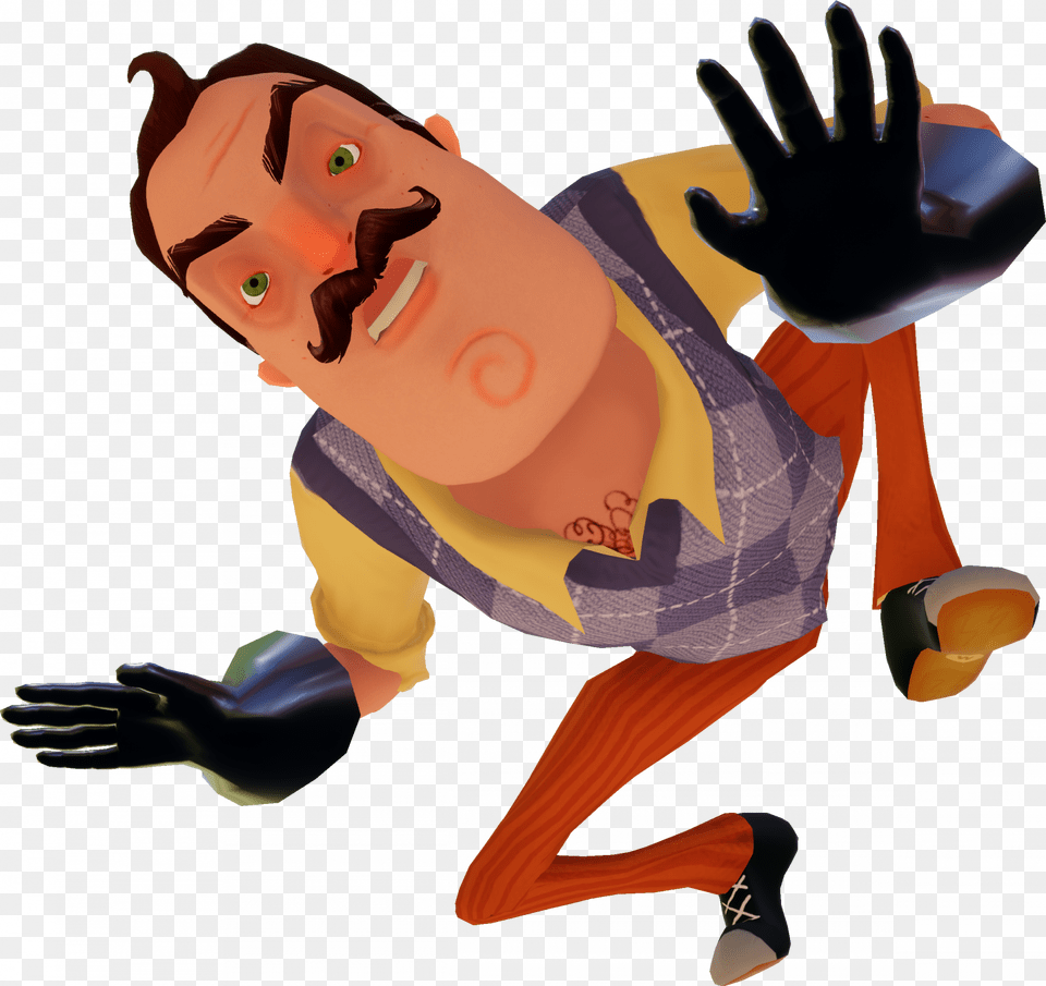 Art Hello Neighbor, Cutlery, Fork, Baby, Person Free Transparent Png