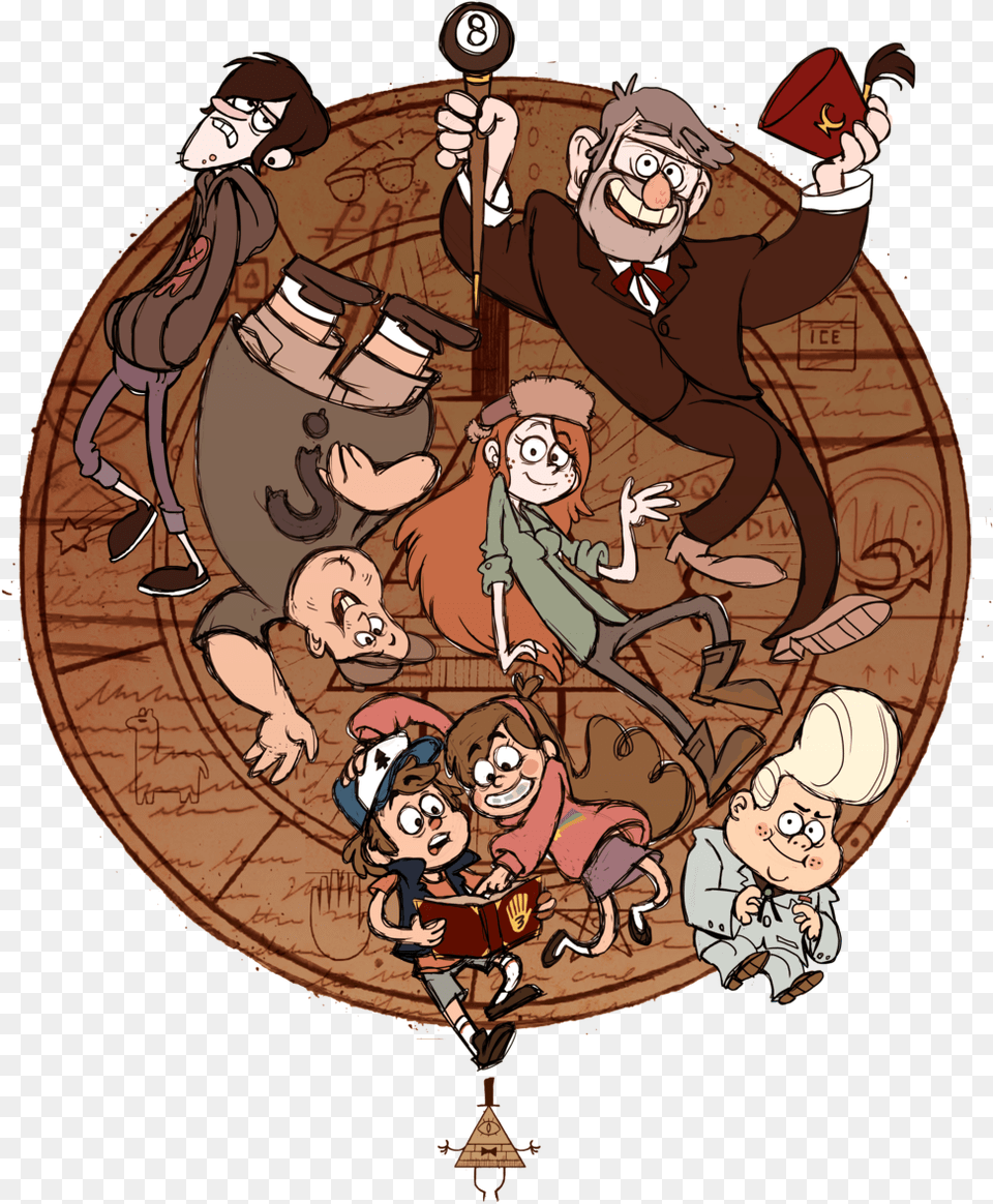 Art Id Gravity Falls Characters, Baby, Person, Face, Head Png