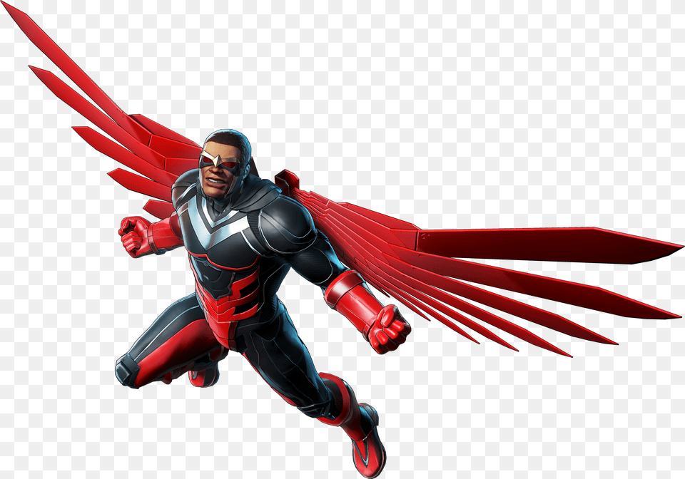 Art Id Marvel Ultimate Alliance 3 Falcon, Adult, Male, Man, Person Free Png