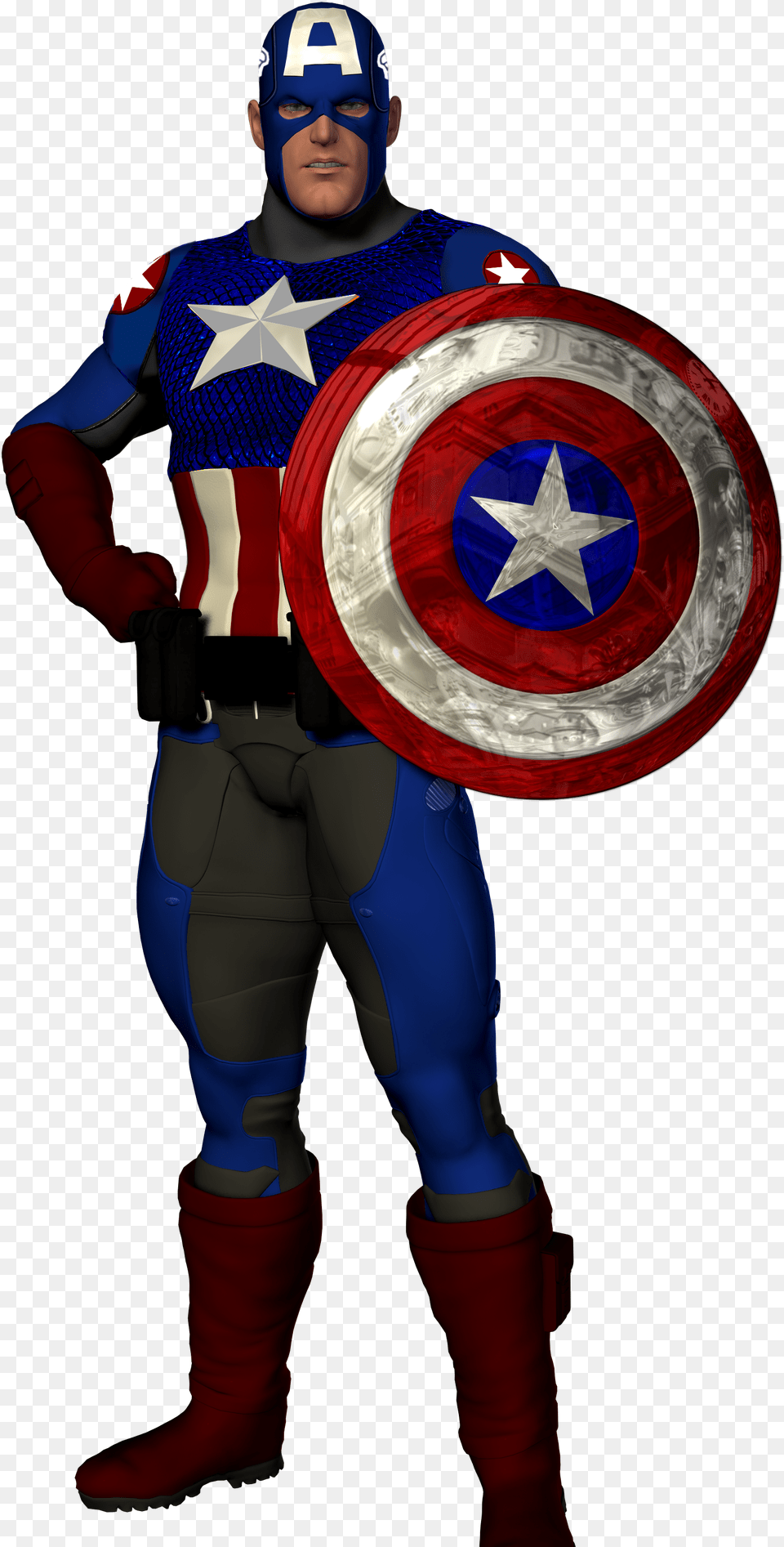 Art Id Ultimate Captain America, Armor, Adult, Person, Man Png