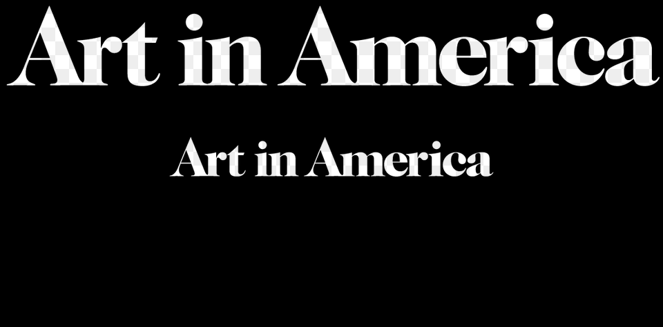 Art In America Logo, Gray Free Transparent Png