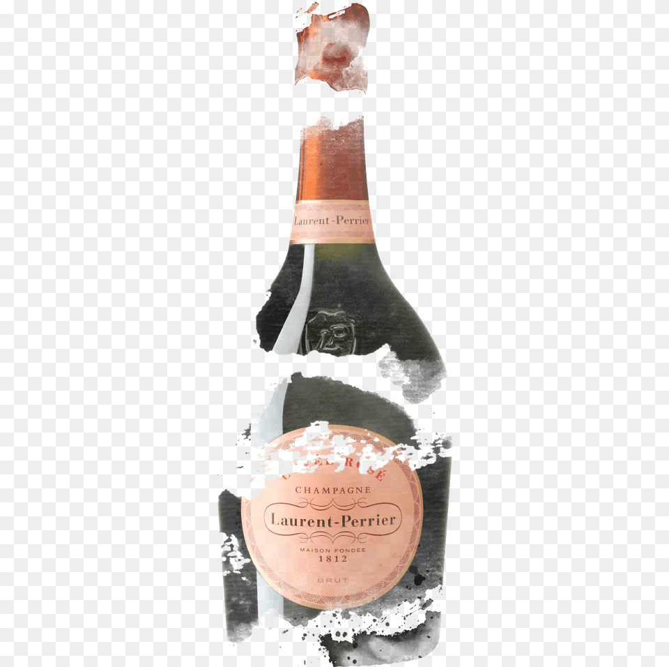 Art Is For Everyone Champagne Moments News Journal Laurent Perrier Ros Champagne, Alcohol, Beer, Beverage, Bottle Free Transparent Png