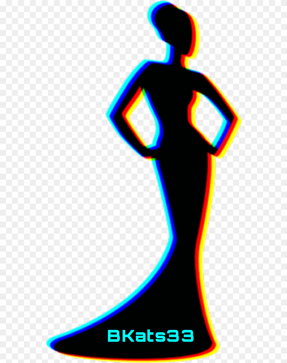 Art Lady Badgirl Silhouette Dresses Badbitch Illustration, Adult, Female, Formal Wear, Person Png