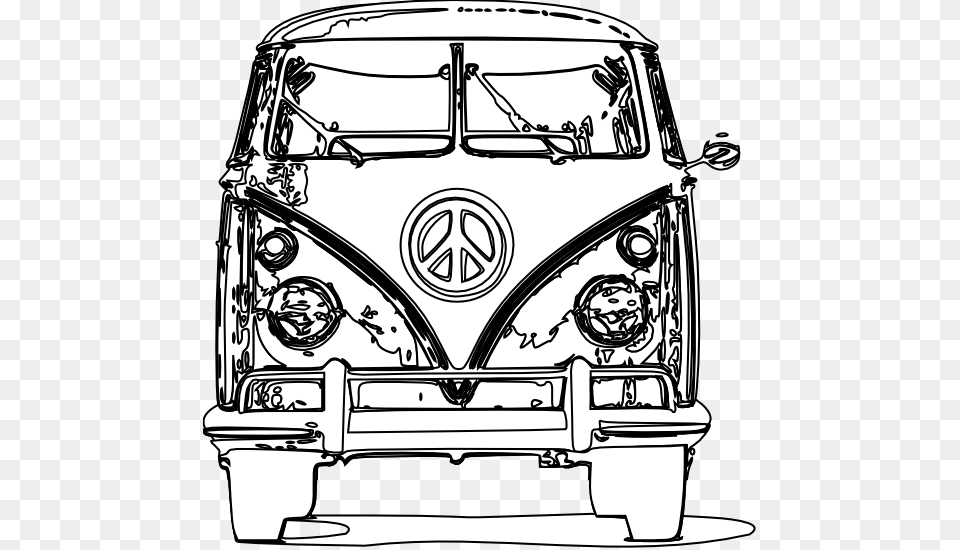 Art Molds Coloring Pages, Vehicle, Caravan, Van, Transportation Free Png