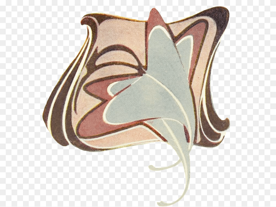 Art Nouveau Ornament Leather, Person, Animal, Invertebrate, Sea Life Free Transparent Png