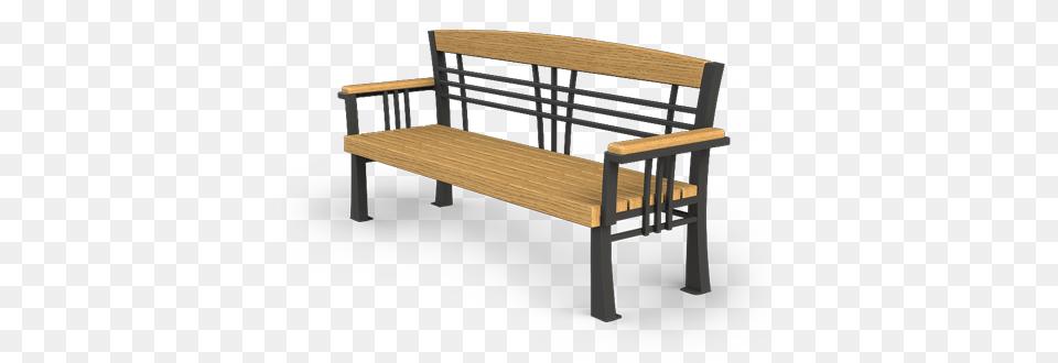 Art Nouveau Style Awka Secesyjna, Bench, Furniture, Park Bench, Wood Free Png Download