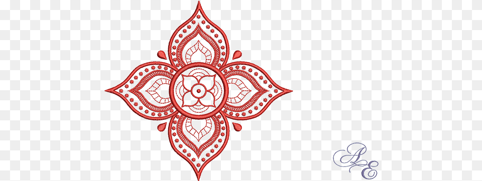 Art Of Embroidery Muladhara Root Chakra2 Large Machine Circle, Pattern, Accessories, Cross, Symbol Free Png