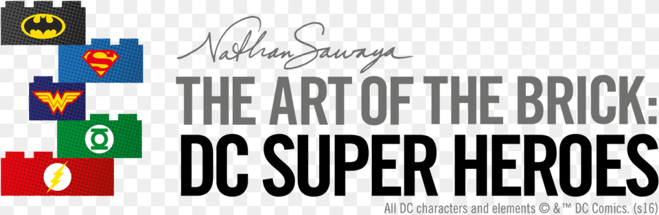 Art Of The Brick Dc Super Heroes Logo, Scoreboard, Text Free Png