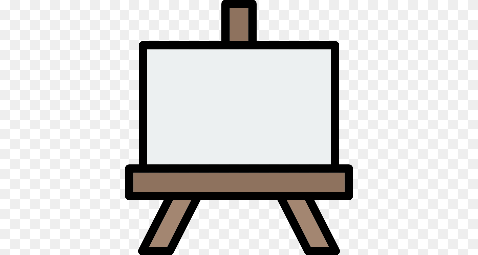 Art Painting Easel Art And Design Painter Tools Canvas, White Board Free Transparent Png