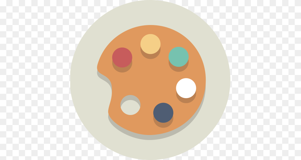 Art Painting Palette Icon, Food, Paint Container, Sweets, Cookie Png