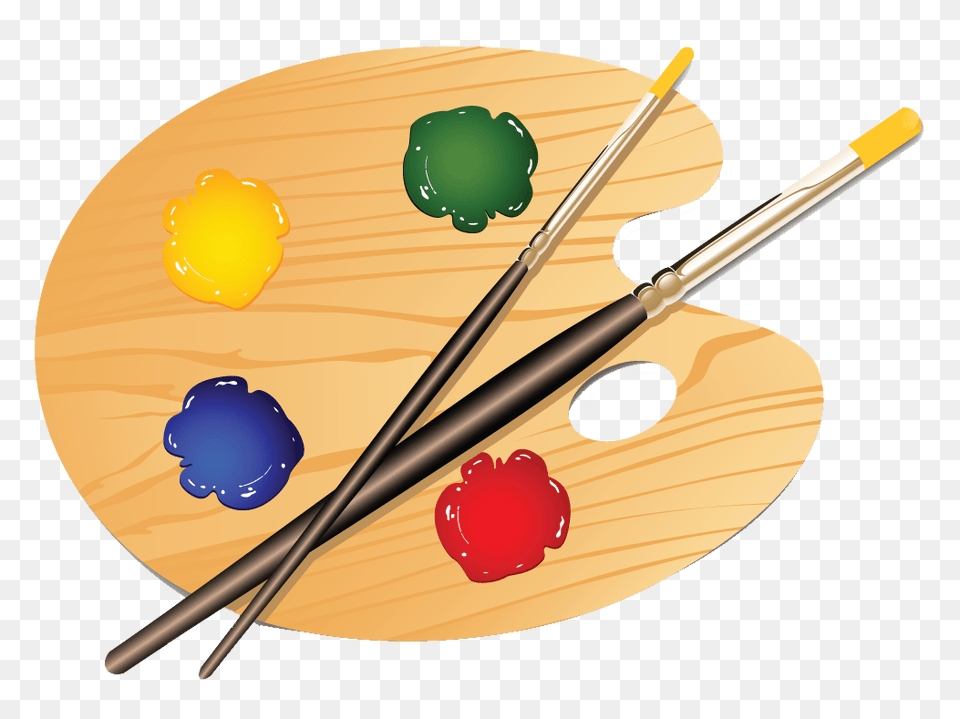 Art Palette Clipart Art Gallia Hometown Herald, Paint Container, Brush, Device, Tool Png Image