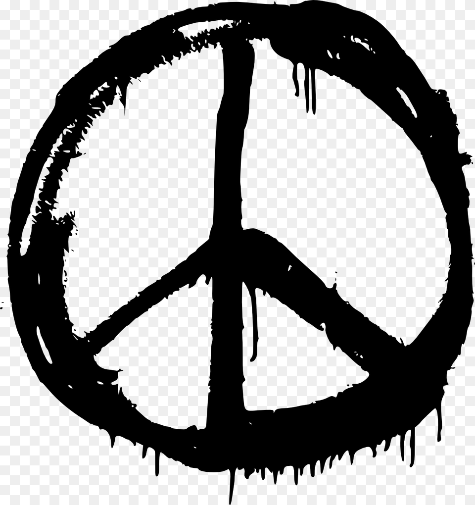 Art Peace Sign Clip Graffiti, Person, Symbol, Stencil Free Transparent Png