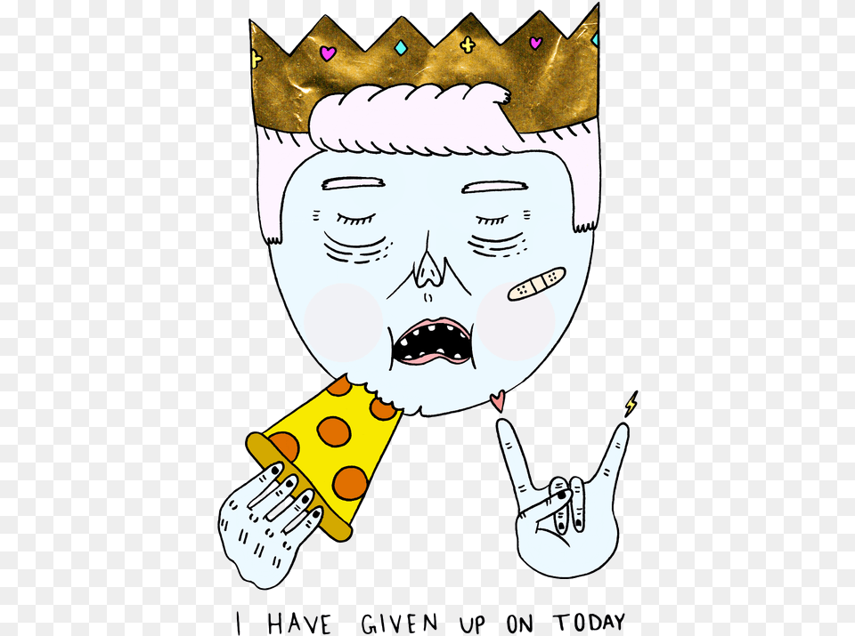 Art Pizza King Transparent Cartoon, Person, Baby, Advertisement, Head Free Png