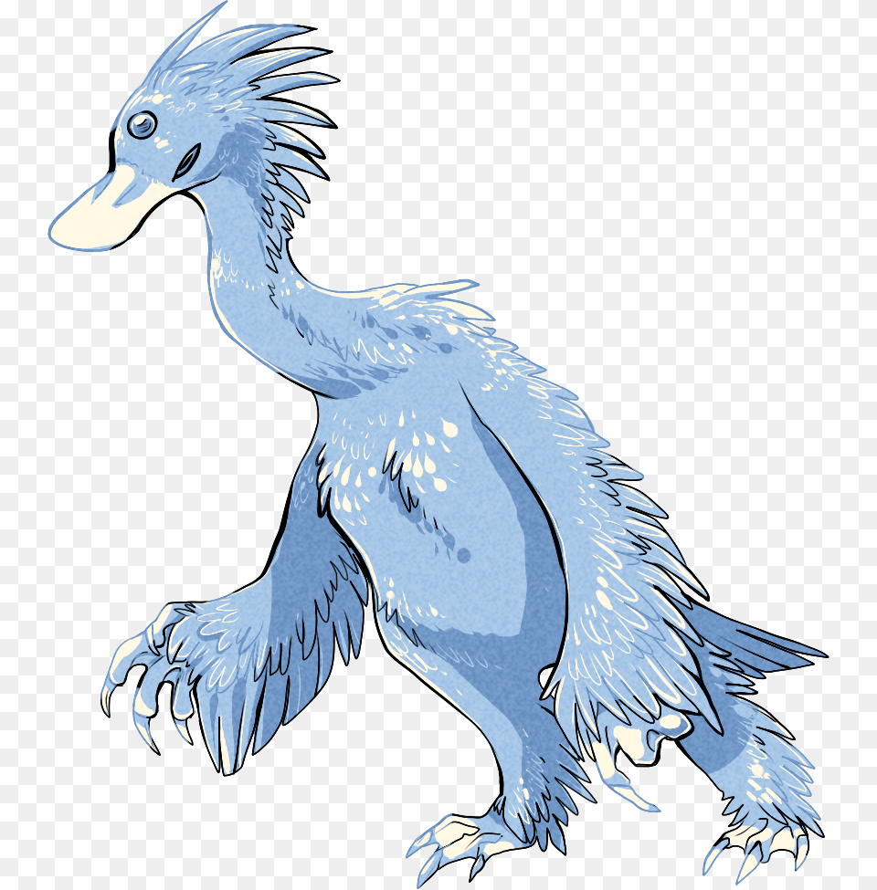 Art Pokemon Golduck Psyduck Jesterdex Illustration, Animal, Bird Png Image