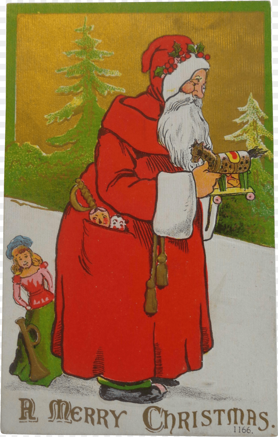 Art Print Lantern Press39 Christmas Greeting Santa, Adult, Person, Female, Woman Free Png