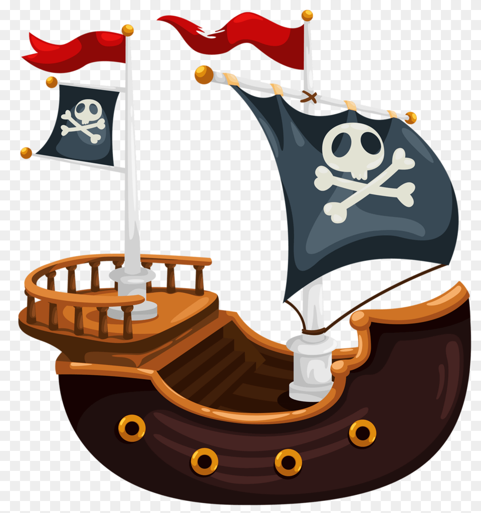 Art Print Pirates Ship And Ship Vector, Person, Pirate, Boat, Bulldozer Free Transparent Png