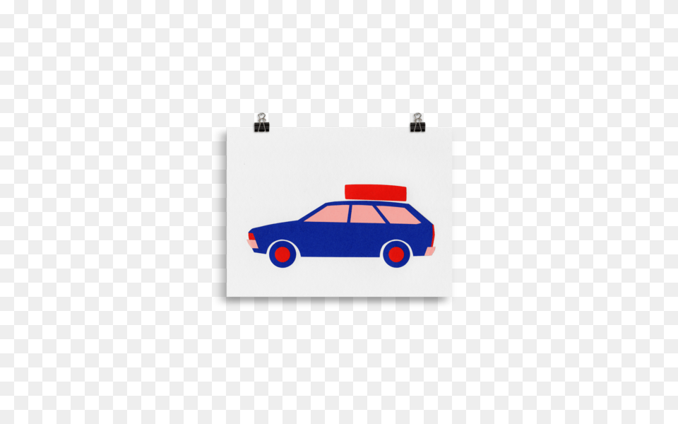 Art Print Volkswagen Passat Station Wagon Rosi Feist Tictail, Car, Transportation, Vehicle Free Png
