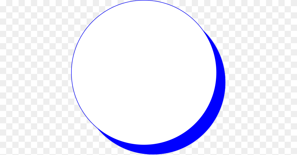 Art Sad Design Dark Blue Glow Geometric Shades Circle Minimal, Sphere, Oval, Astronomy, Moon Free Png