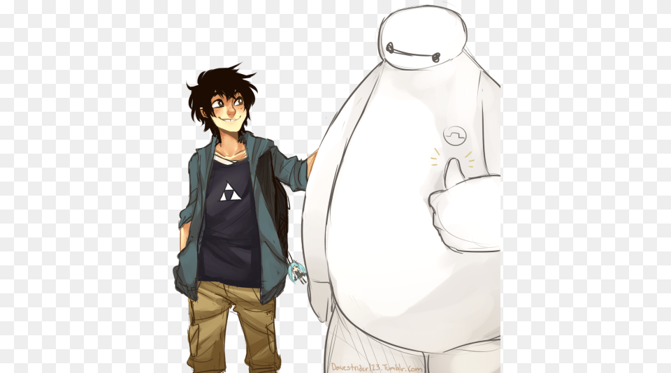 Art Tag Hiro Big Hero 6 Hiro Hamada Baymax Big Hero 6 Ukiyo E, Publication, Book, Comics, Person Free Transparent Png